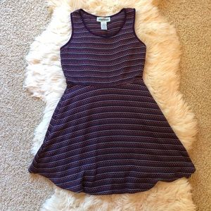 Sleeveless Purple Dress